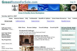 Green Homes 4 Sale Website