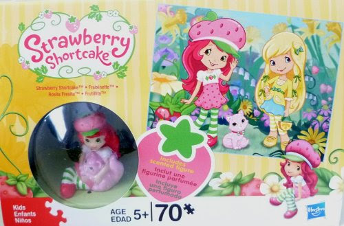 Strawberry Shortcake Scented Figure & 70 Piece Puzzle