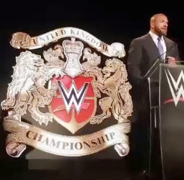 Image result for triple h annouced new wwe belts