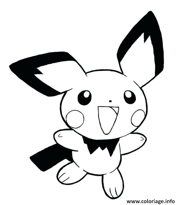 Pokemon Pichu Coloring Pages at GetColorings.com | Free ...