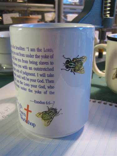 Flies on the Exodus Mug