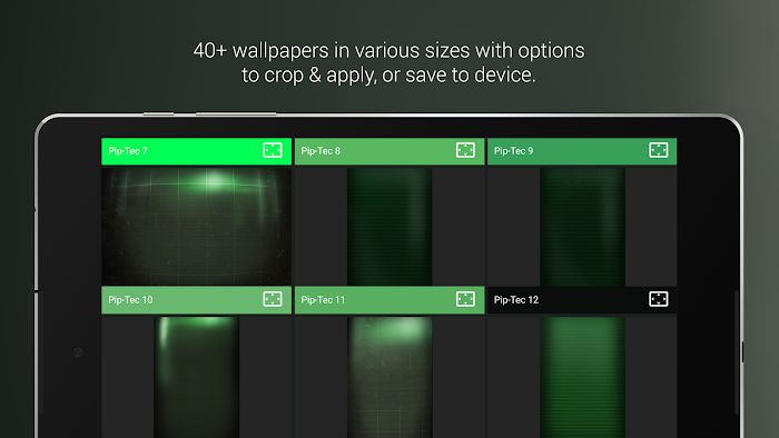  PipTec Green Icons & Live Wall- screenshot 