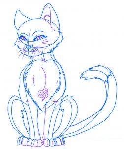 Comment Dessiner Un Chat Assis Allodessin