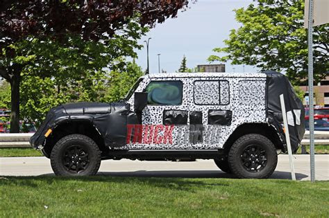 jeep jl wrangler spied spy  price release date