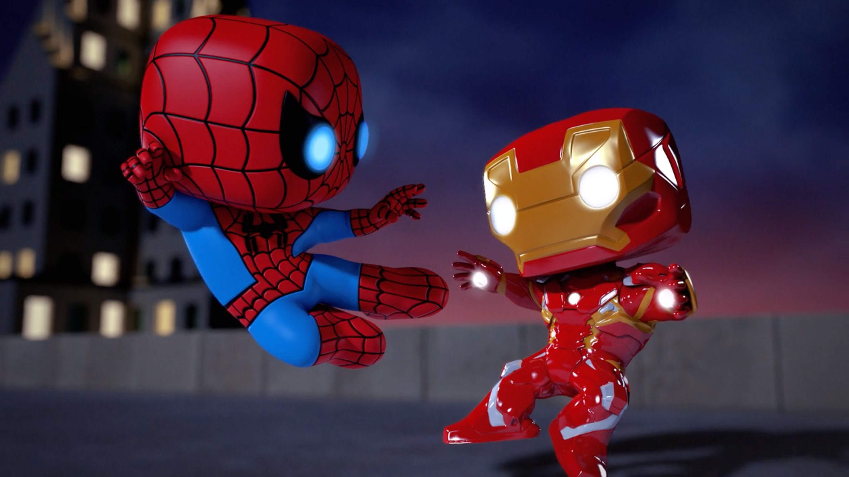Iron Man Vs Spiderman Spellbound Animated Movie HD Movies 4k
