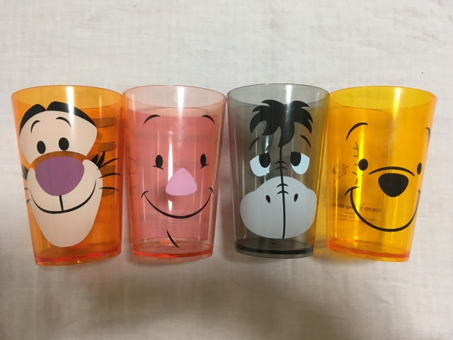 Tdr タンブラー4個セット プーさんと仲間たち 東京ディズニーリゾート 千葉のお土産 おみやげニッポン