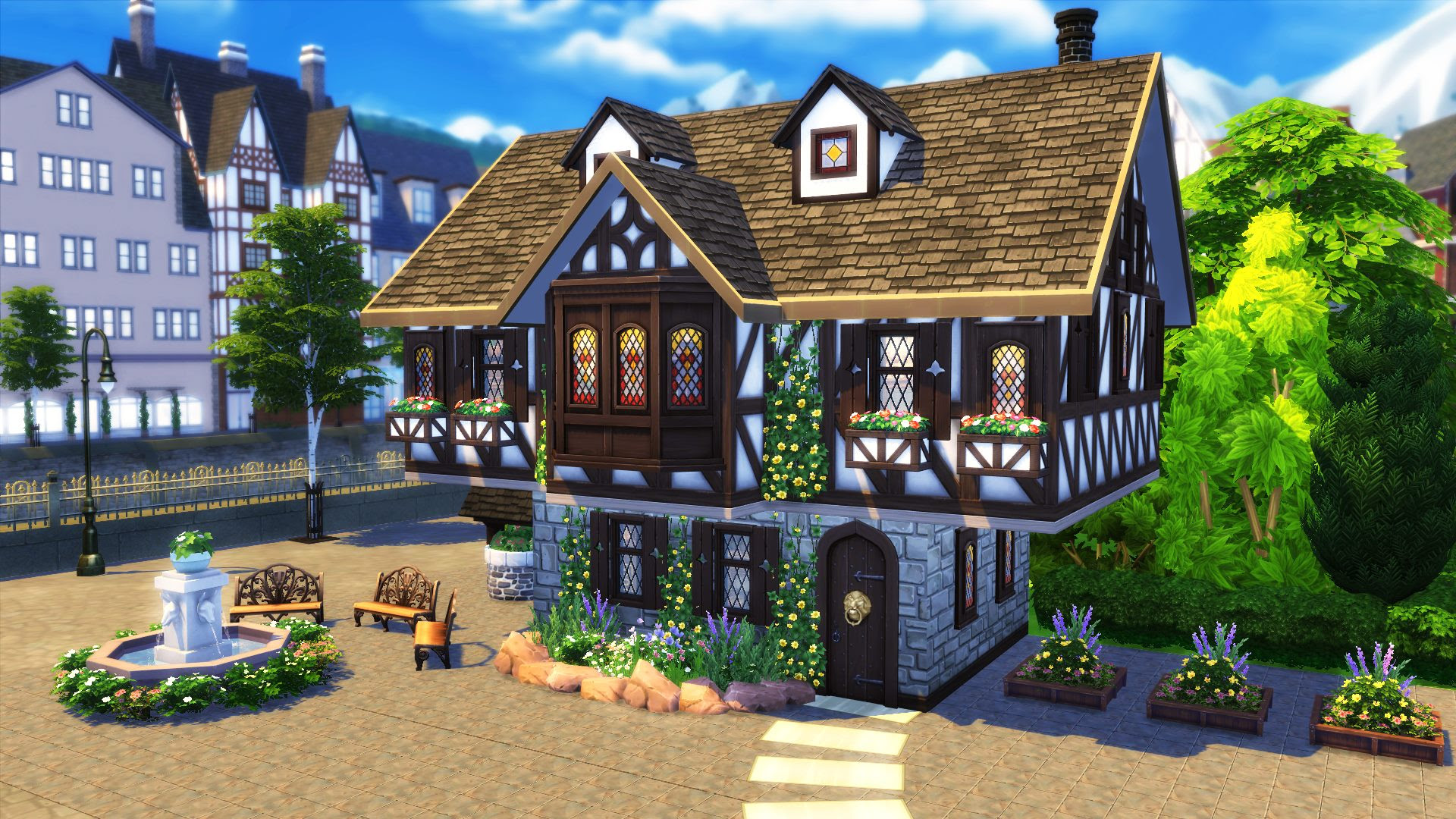 The Sims 4 Build Tutorial How To Build A Tudor House Sims