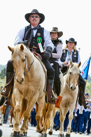2012 Swallows' Day Parade, part of San Juan Capistrano's annual Fiesta de las Golondrinas (Festival of the Swallow) to celebrate the legend of the return of the swallows to the San Juan Capistrano Mission. The parade is the nation's largest non-motorized parade.