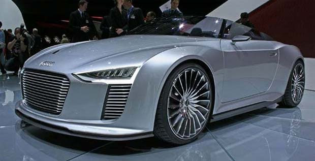 2010 Audi E Tron Spyder Concept. e tron spyder Audi Brings e
