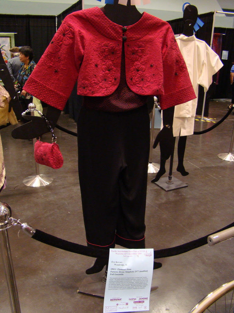 DSC02768 Wearable Art 5011 Flamenco Rose by Eve Kovacs