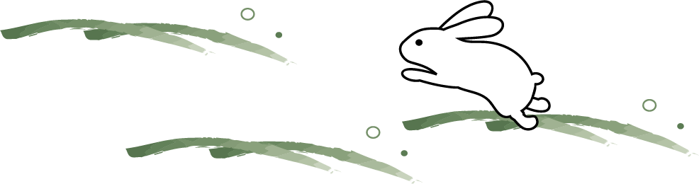 お月見 うさぎのイラスト 十五夜 無料イラスト フリー素材