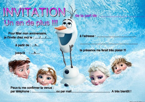 Greeting Cards Invitations 5 Ou 12 Cartes Invitation Anniversaire Reine Des Neiges Ref 11 Home Garden Casaalvarezrh Com