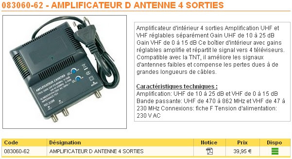 Amplificateur Tv Brico Depot – Gamboahinestrosa
