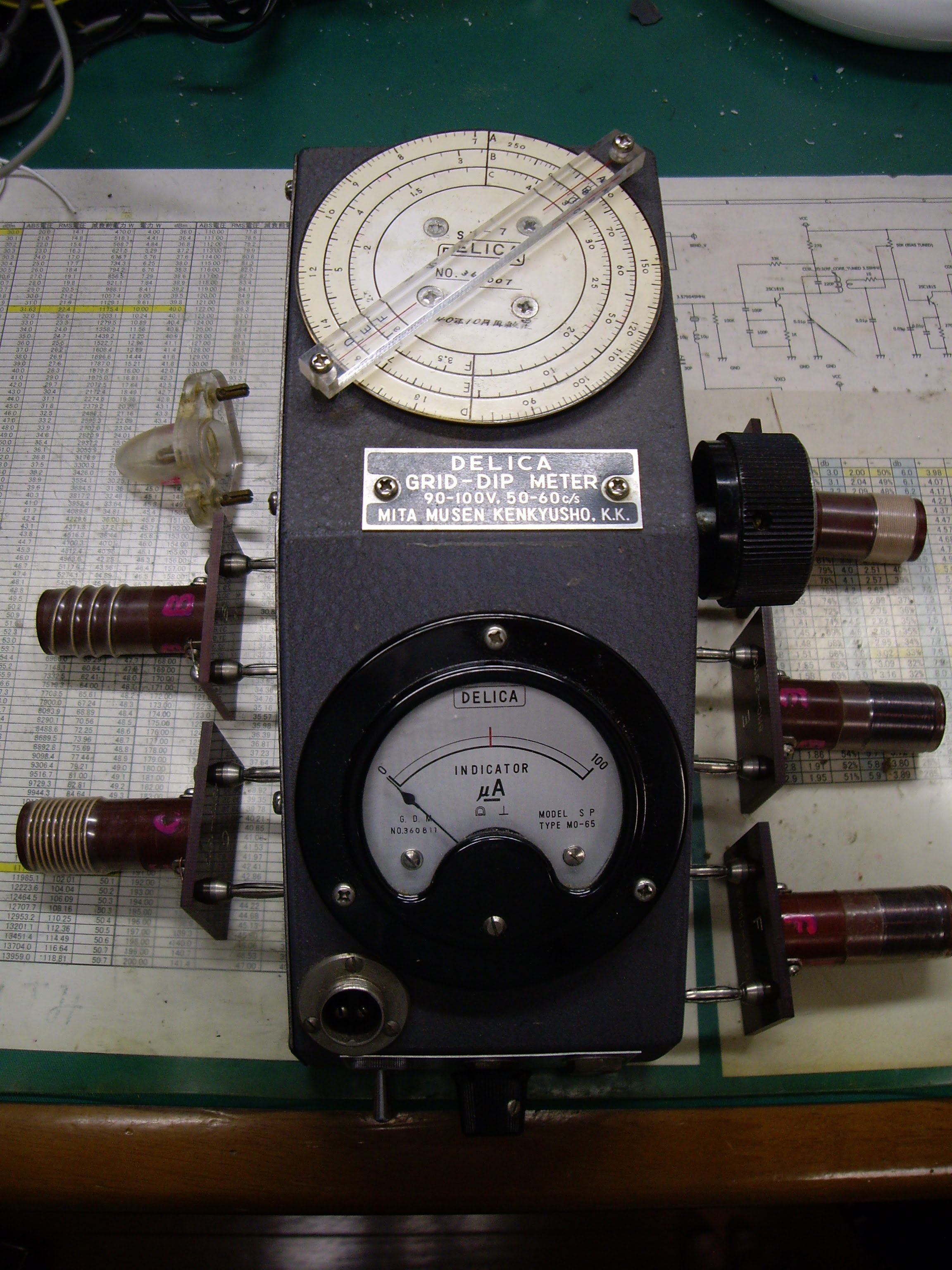 ビンテージな測定器 70年代で遊ぼう Together Dream