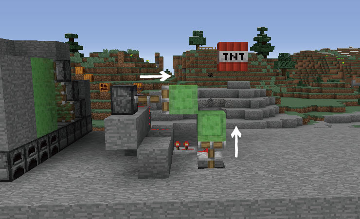Tntキャノンをマイクラ初心者でも作れるように簡単に解説します 実例5点 マイクラモール