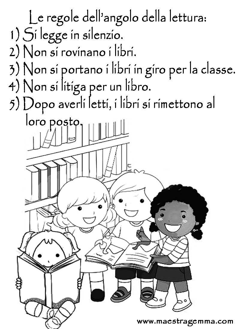 Regole dell angolo lettura