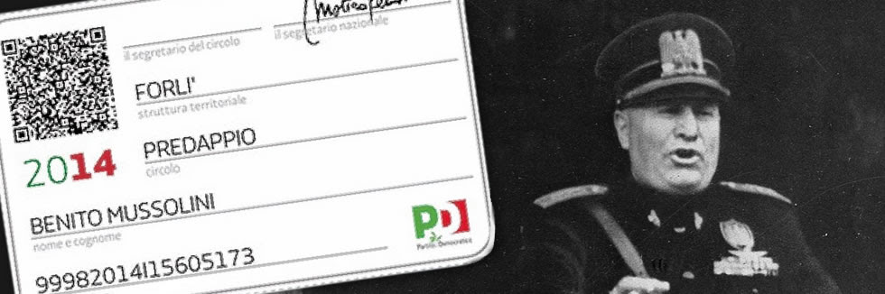 Così abbiamo iscritto Benito Mussolini al Pd - IlGiornale.it