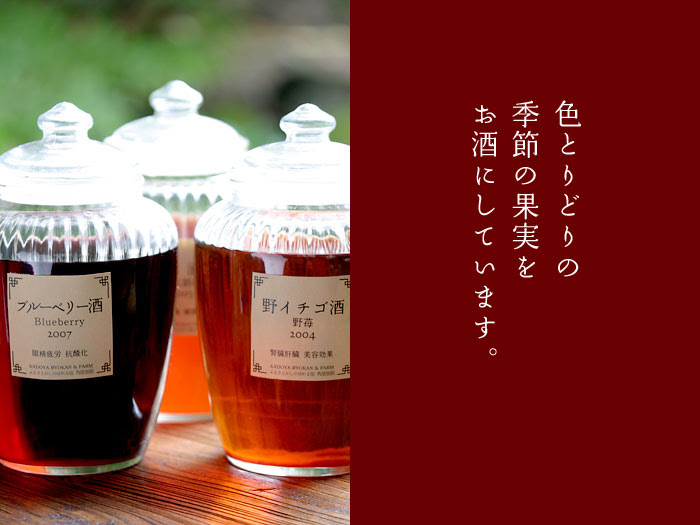 箪笥の果実酒 季節の味をお酒に 作り方のレシピは簡単です