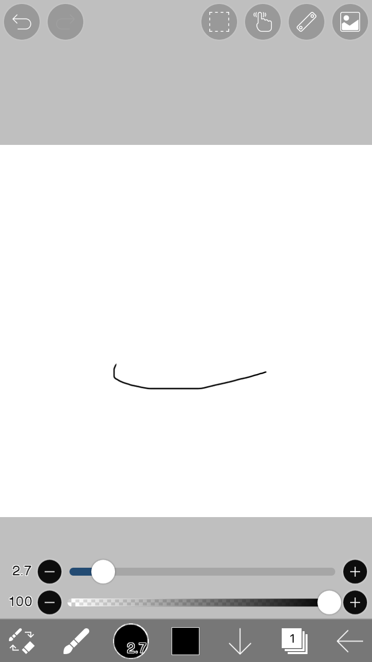 携帯で ゆるい絵の簡単な描き方 イラスト きょうはなにをしよう