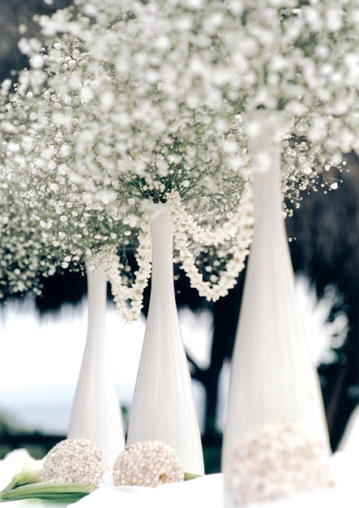 White small wedding flowers