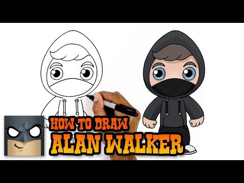 How To Draw Alan Walker Art Tutorial Laura Syrus