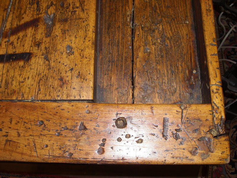 19th c. Carpenter Work Bench of Mixed Woods. For Sale ...