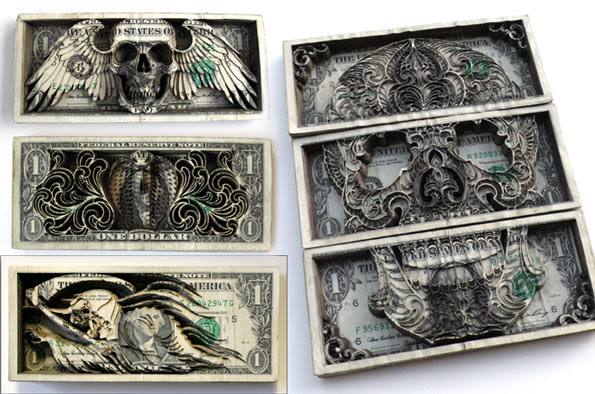 Kind of a crime against the nature to ruin your dollar bills Kind of a crime against the nature to ruin your dollar bills