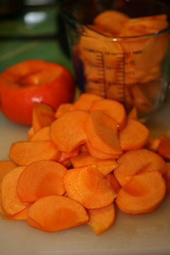Crisp Fuyu Persimmon Galette
