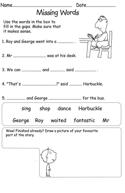  free printable literacy worksheets activity shelter