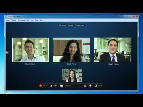 Video Conference Call Skype How
