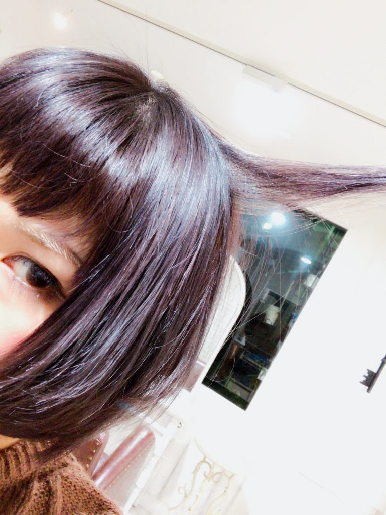パープルアッシュカラー！  亀有の外国人風ヘアカラーが得意な美容院 La chouchou (ラ・シュシュ)