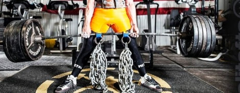 chains deadlift