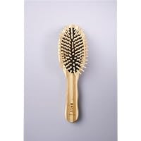 Lg. Oval Hair Brush Wood Bristles