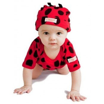 COCCINELLE, déguisement bébé Body + bonnet 0 à 3 ans - 2/3 ans (95 cm) COCCINELLE, déguisement bébé Body + bonnet 0 à 3 ans - 2/3 ans (95 cm)