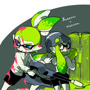 Splatoon イカップル Pixiv年鑑 B