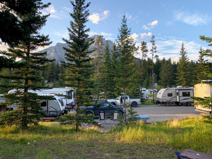 Tunnel Mountain Village II Campground - Electric Hookups  