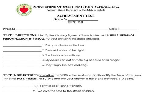 Download achievement test grade 5 practice test Free eBooks PDF