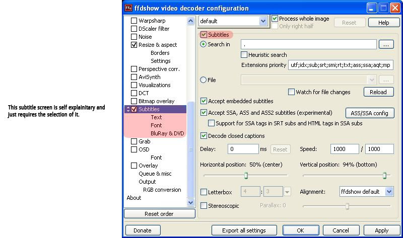 Video Subs