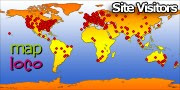 Locations of Site Visitors