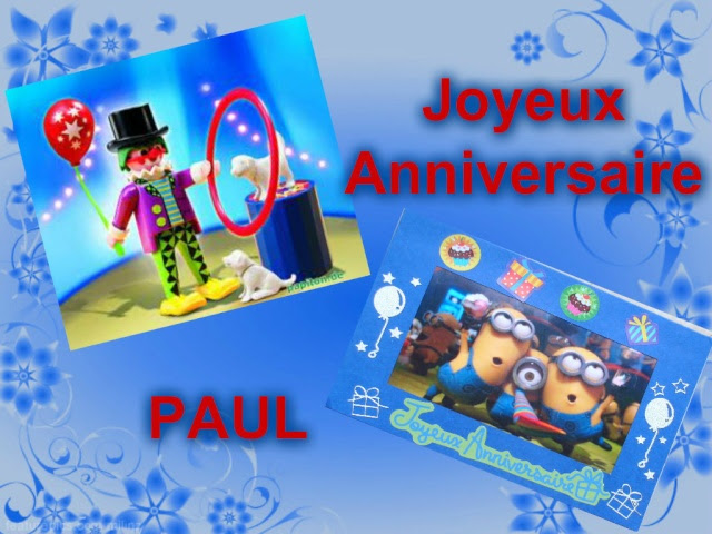 Joyeux Anniversaire Paul