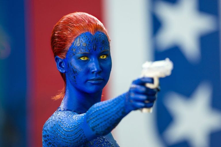 Image result for jennifer lawrence mystique