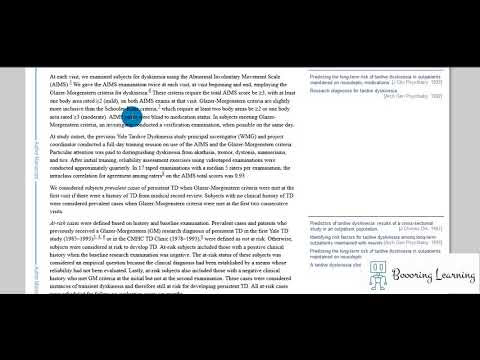 Incidence of Tardive Dyskinesia with Atypical and Conventional Antipsychotic Medications Prospective