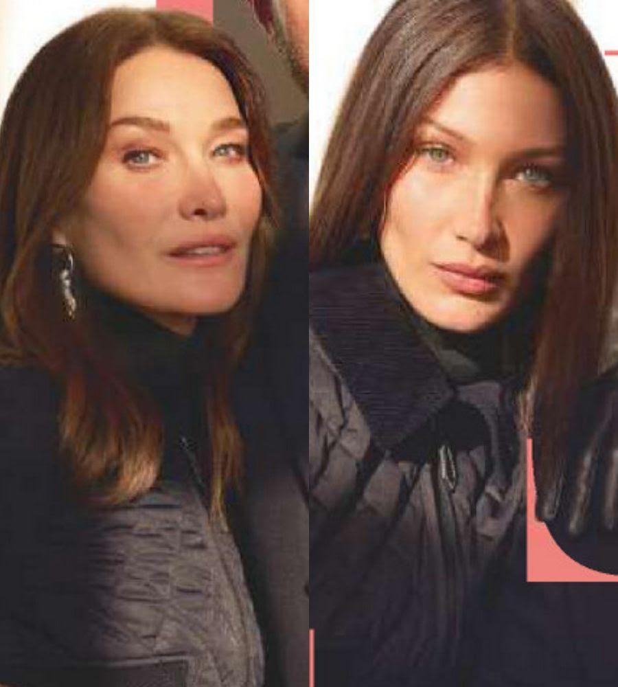 Bella Hadid And The Face She Stole From Carla Bruni