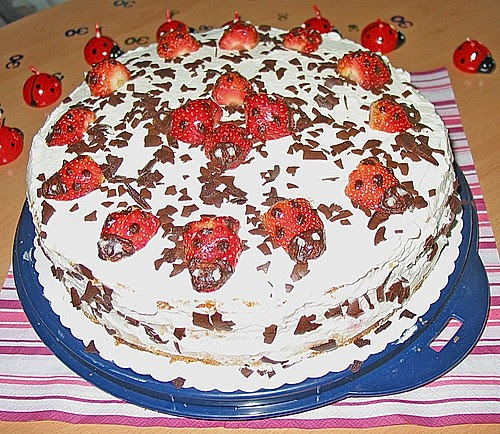 Marienkäfer torte rezept