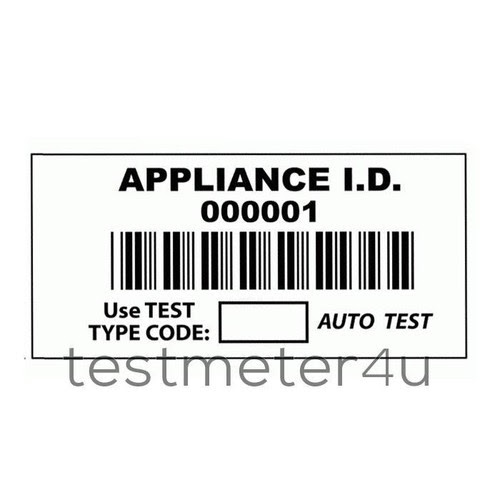 Test, Measurement & Inspection Equipment Barcoded Appliance ID Labels Business, Office ...