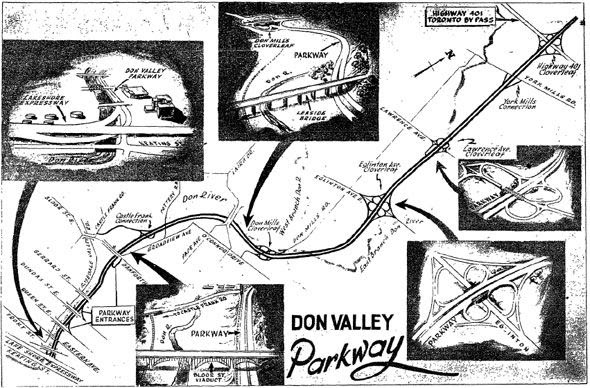 toronto don valley parkway