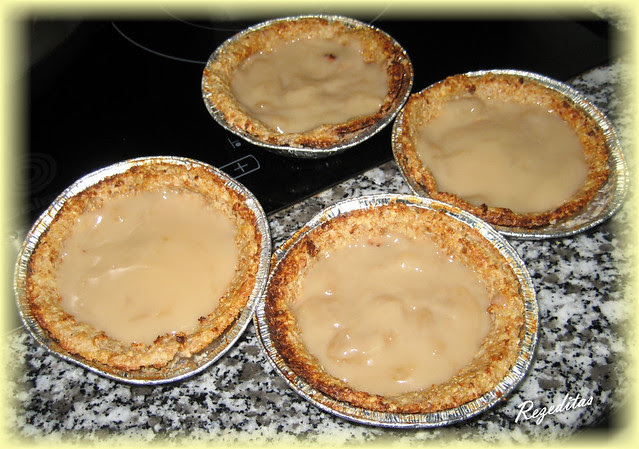 TARTALETAS DE CACAO Y 
CARAMELO