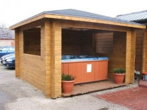 hot tub enclosure ideas - Google Search | Backyard oasis ...