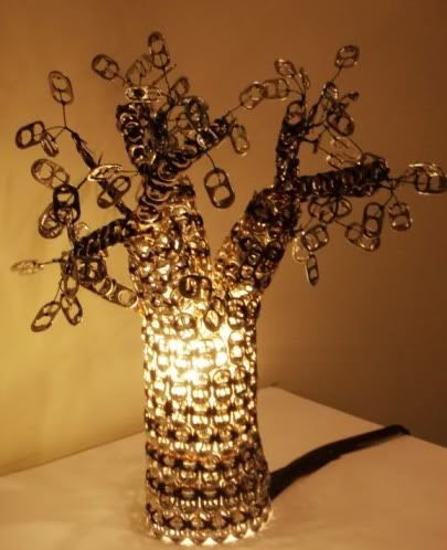 Pop Tabs Lamp
