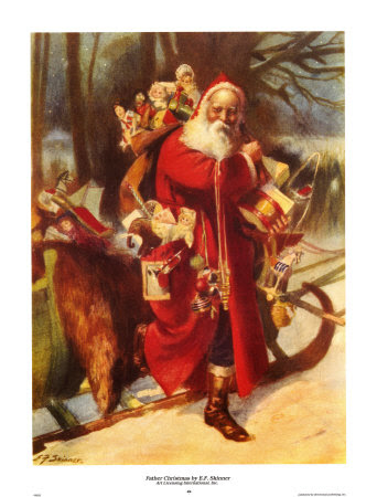 Christmas being a